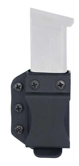 DeSantis Gunhide Persuader Mag Pouch IWB/OWB Black Kydex Belt Clip Fits Sig P365 Kimber R7 Mako Ambidextrous