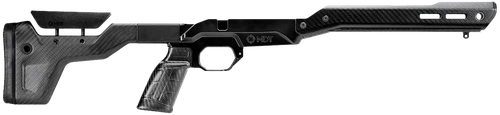 Mdt Sporting Goods Inc HNT26 Chassis System Black Carbon Fiber Fits Howa 1500 SA/ Weatherby Vanguard Aics Mags Short Action Arca