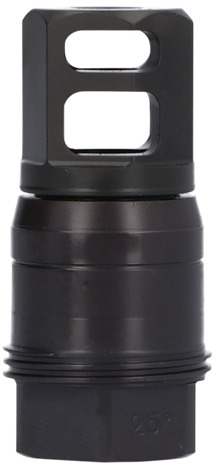 Sig Sauer Clutch-Lok QD Muzzle Brake Black Stainless Steel with 5/8" 24 tpi Threads for 7.62mm 25 Degree Taper