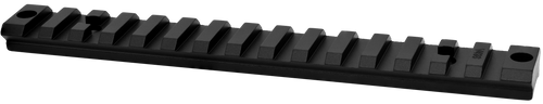 Warne Vapor Picatinny Rail Black Anodized Aluminum