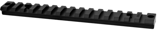 Warne Vapor Picatinny Rail Black Anodized Aluminum