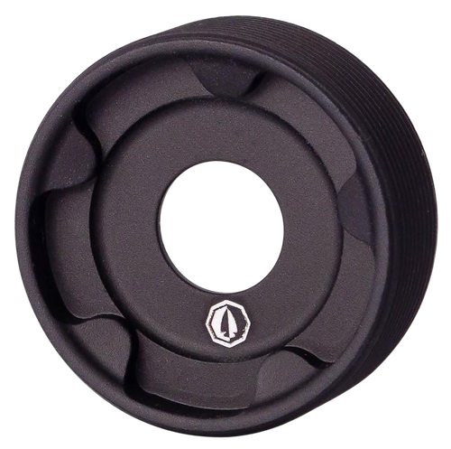 RUGGED SUPPRESSOR Front Cap 45 ACP Black