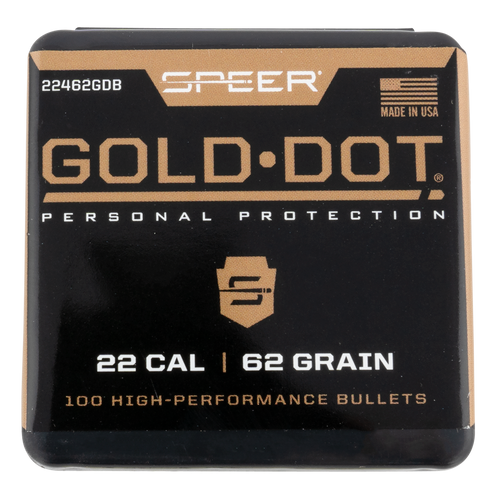 Speer Gold Dot 224Cal 62gr Soft Point