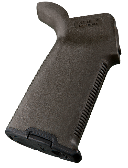 Magpul MAG416-ODG MOE+ Grip Textured OD Green Polymer with OverMolded Rubber for AR-15 AR-10 M4 M16 M110 SR25