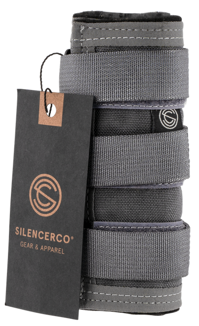 SilencerCo High Temp Suppressor Cover 6" Gray Nylon