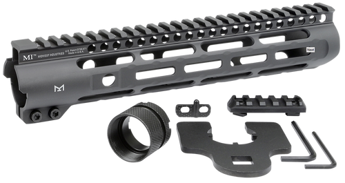 Midwest Industries Slimline AR-15 Black Hardcoat Anodized