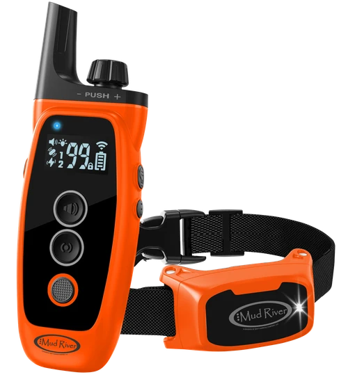 Boyt Harness MR 1000 Training Collar Dog Black/Orange with Remote - 38107