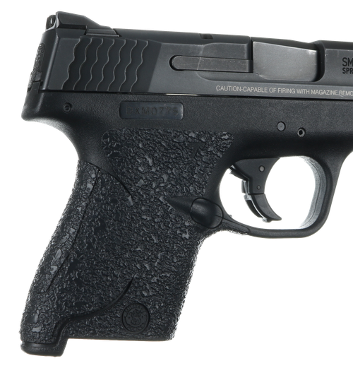 Talon Adhesive Grip Textured Black Rubber for S&W M&P Shield 9 40 - 705R