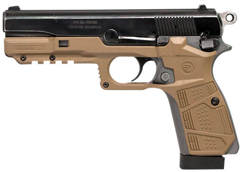 Recover Tactical HPC-02 Grip & Rail System Tan Polymer Picatinny for Browning Hi-Power