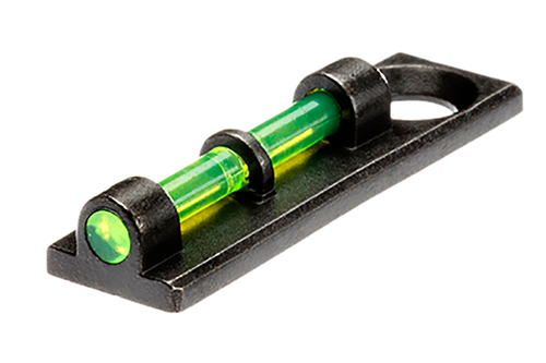 HiViz Flame Bead Replacement Front Sight Black | Green Fiber Optic Universal Threads