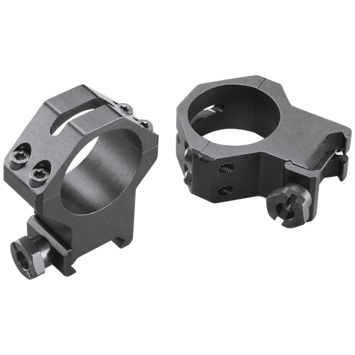 Weaver Mounts Four-Hole Skeleton Rings Matte Black 30mm Extra High