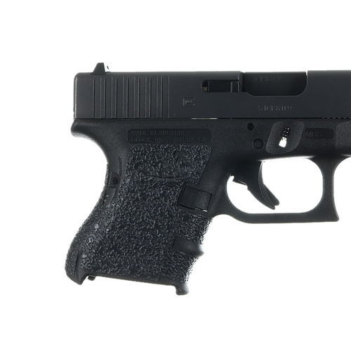 Talon Grips Adhesive Grip Fits Glock 26/27/28/33/39 Gen3 Black Textured Rubber