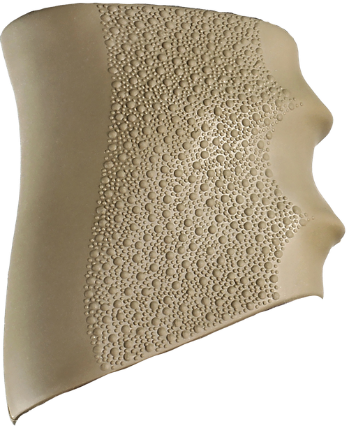 Hogue HandAll Universal Full Size Grip Sleeve Textured Desert Tan Rubber