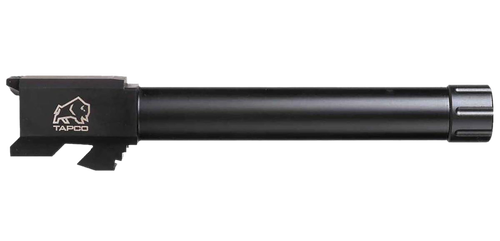 Tapco 9mm Luger Threaded Black Nitride Stainless Steel Fits Glock 17 Gen1-3