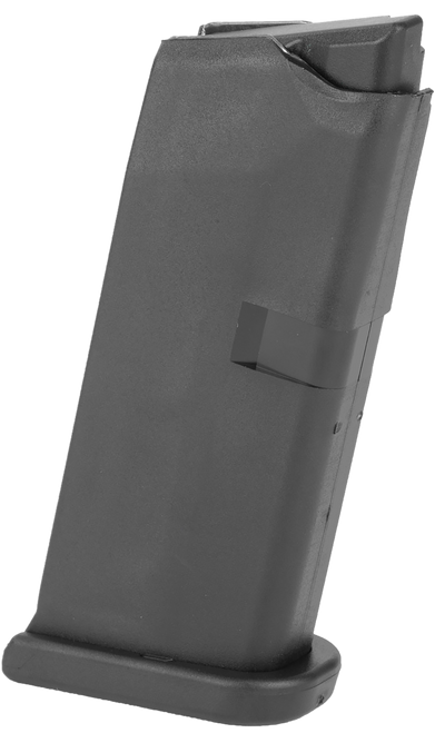 Glock G43 6rd 9mm Luger Black Polymer
