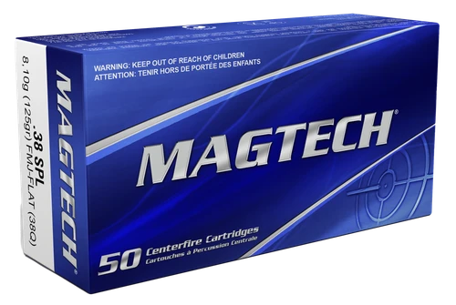 Magtech Range/Training 38 Special Ammo 125gr FMJ FN 50 Rounds - 38Q