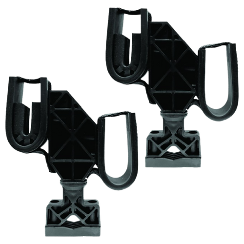 Rugged Gear ATV Mount Rifle/Shotgun Black Nylon