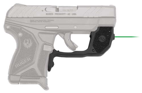 Crimson Trace Laserguard Ruger LCP II Green Laser Black Polymer