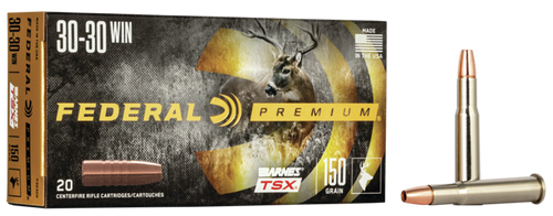 Federal Premium 30-30Win 150gr Barnes TSX 20