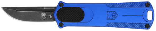 Cobra Tec California 952 CA Compliant 1.75" OTF Drop Point Plain Black - CALI952BLUDNS