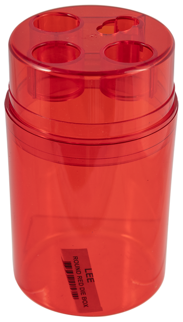 Lee Precision Die Box Red Multi-Caliber Plastic