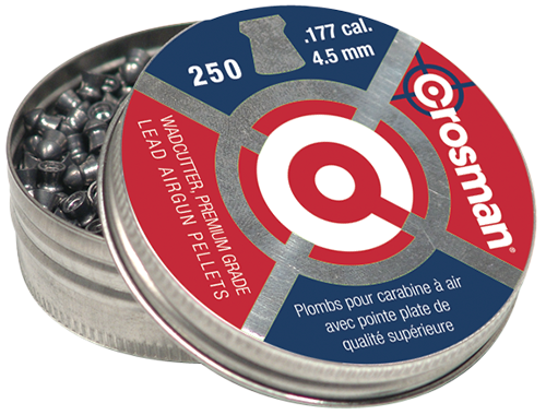 Crosman Wadcutter 177 Lead 250/Tin