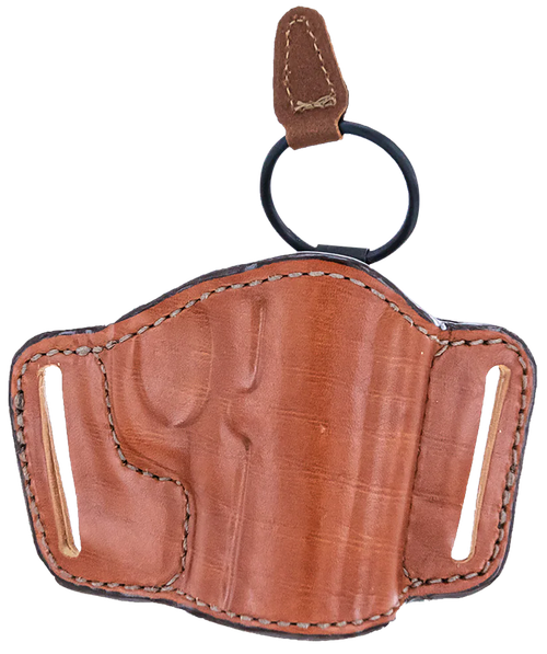Bianchi 105 Minimalist OWB Size 14 Tan Leather Belt Slide Fits Sig P365 - 19256