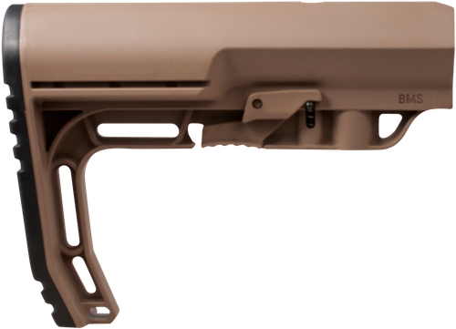 Mission First Tactical Battlelink Minimalist Stock Collapsible Scorched Dark - BMSSDE