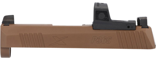 Sig Sauer P365X Slide Assembly Fits 9mm Luger Coyote Brown Nitride Optic - 8900984