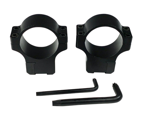 CZ Rings 457/455 Matte Black 30mm Medium - 40087