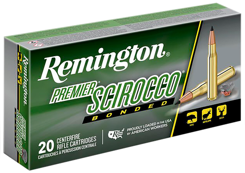 Remington Ammunition Premier Scirocco Bonded 300WinMag 180gr Swift 20 Per Box/10 Case
