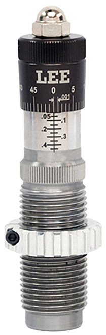 Lee Micrometer Bullet Seating Die Black/Clear 6mm Creedmoor Rifle Firearm - 92247