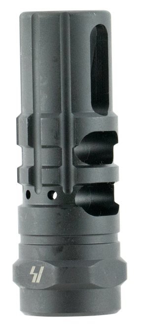 Strike Industries JComp Gen 2 Black Steel w/ 5/8"-24 tpi Threads 2.55" OAL 0.87" Diameter 0.34" 308 Win 7.62x51mm NATO Fits AR-15