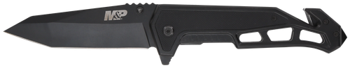 SW M&P Body Guard Folding Plain Black 8 Cr13 MoV Blade 5.26" /G10 Handle - 1160826