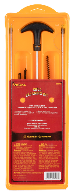 Outers Aluminum Rod Rifle Kit 22 Cal (Clam Pack) - 96217