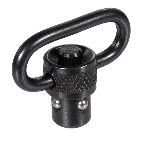 UTG QD Sling Swivel Black 1" Push Button Steel - TLQDSW08A