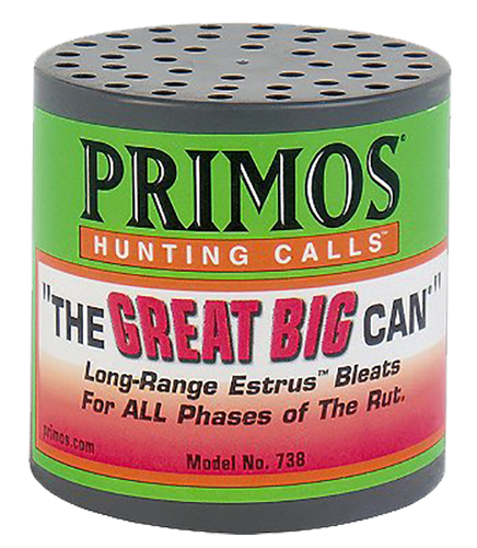 Primos The Great Big Can Doe Bleat Attracts Deer Green Plastic