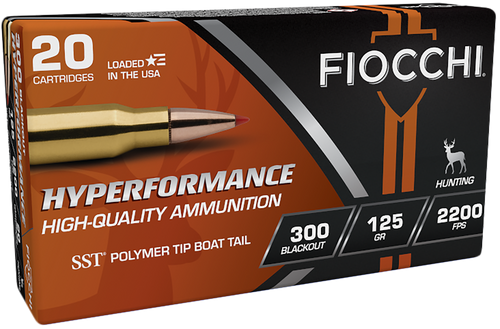 Fiocchi Hyperformance 300Blackout 125gr Super Shock Tip