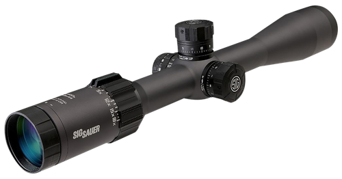 Sig Sauer Electro-Optics Tango-DMR Black 3-18x44mm 34mm Tube Illuminated MRAD Milling 2.0 Reticle