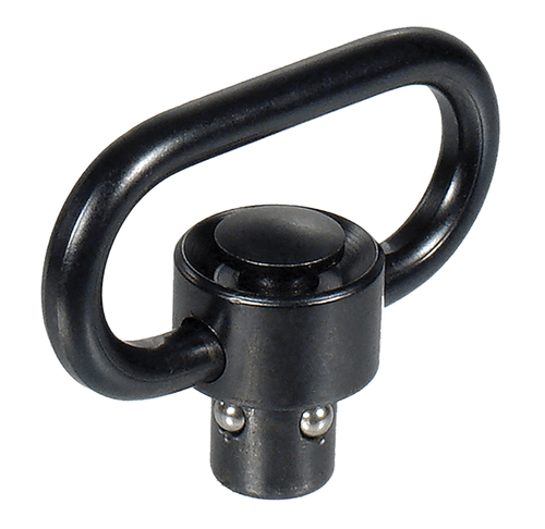 Leapers QD Sling Swivel Black 1.38" Push Button Steel