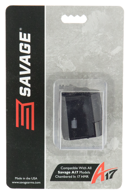 Savage Arms A17/B17 10-Round Rotary 17 HMR Black Polymer