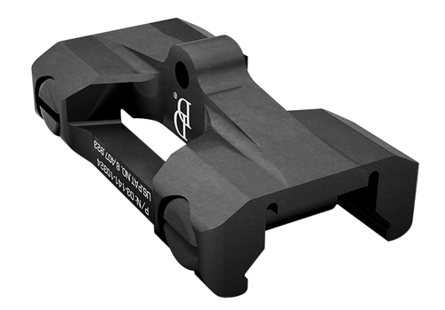 Daniel Defense Rock and Lock Picatinny Bipod Mount Adapter 1-Piece Black 6061-T6 - 0314110324