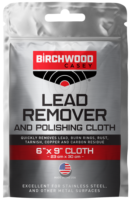 Birchwood Casey Lead Remover Polishing Cloth Lead