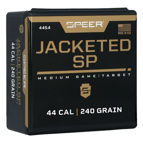 Speer Handgun 44Cal 240gr Jacketed Soft Point