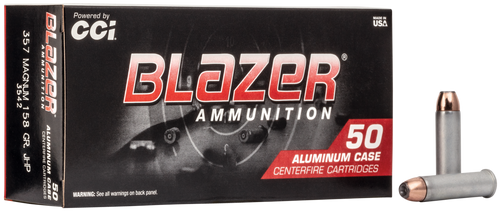 CCI Blazer Handgun 357Mag 158gr Jacket Hollow