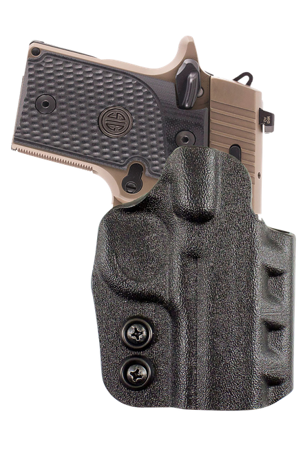 DeSantis Cazzuto OWB Black Kydex Paddle Fits Sig P365/XL/SAS Right Hand - D94KA8JZ0