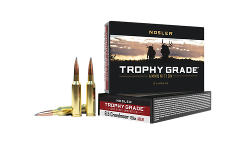 Nosler Trophy Grade Long-Range 6.5Creedmoor 129gr Spitzer AccuBond 20 Per Box/10 Case
