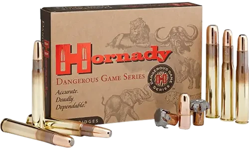 Hornady Dangerous Game Bonded 416 Rigby Ammo 400gr DGX 20 Rounds - 82661