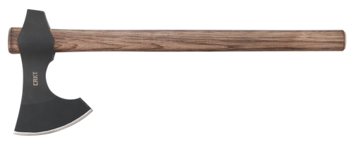 Columbia River CRKT Berserker 4.65" Blade 1055 Carbon Steel Tennessee Hickory Handle 19" Long Axe w/Hammer
