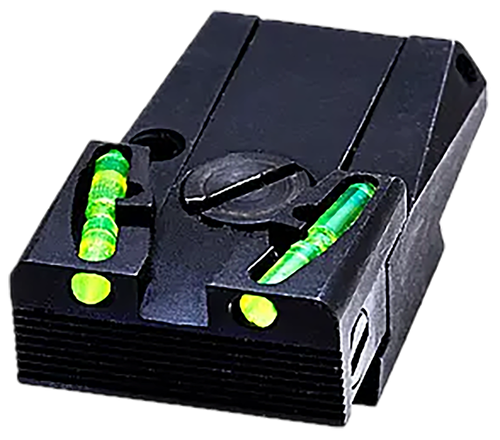 HiViz Adjustable Rear Sight Front Green Fits Most Glock Models